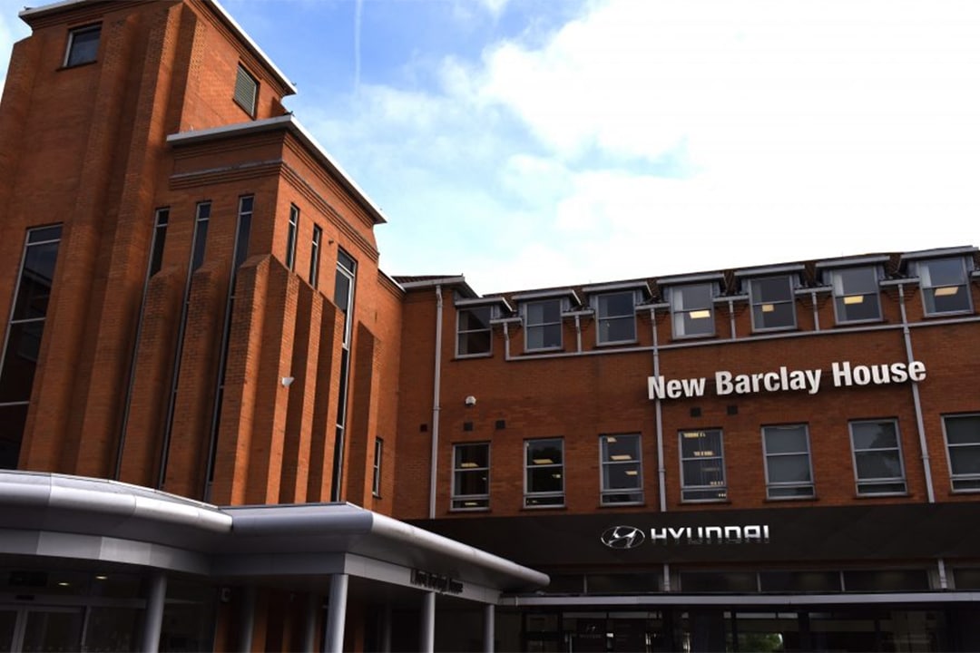 Outside of New Barclay House