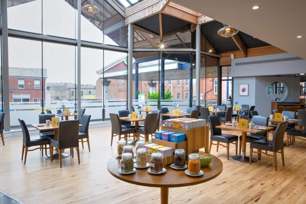 inside view of holiday inn bolton - fire safety installed by element pfp