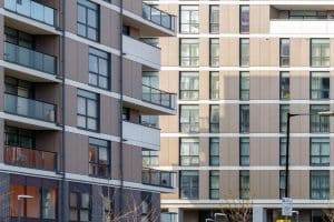 social housing - blocks of apartments