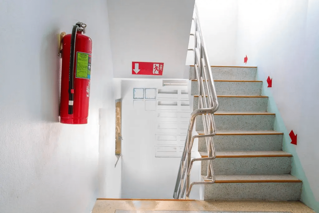 who is the responsible person in fire risk assessments fire escape route
