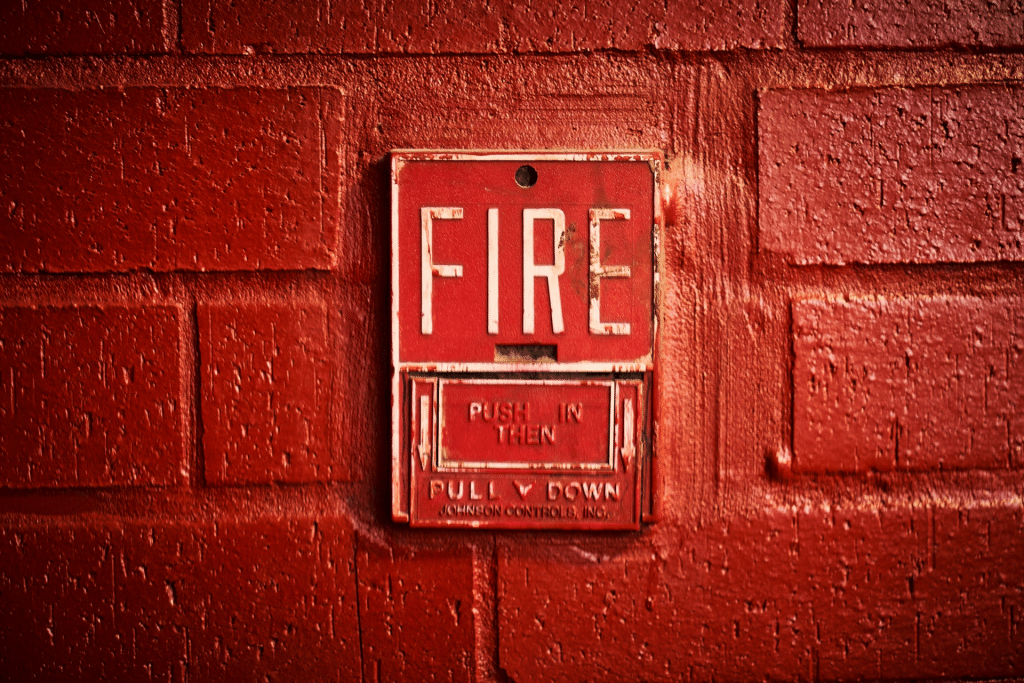 who is the responsible person in fire risk assessments fire alarm signage