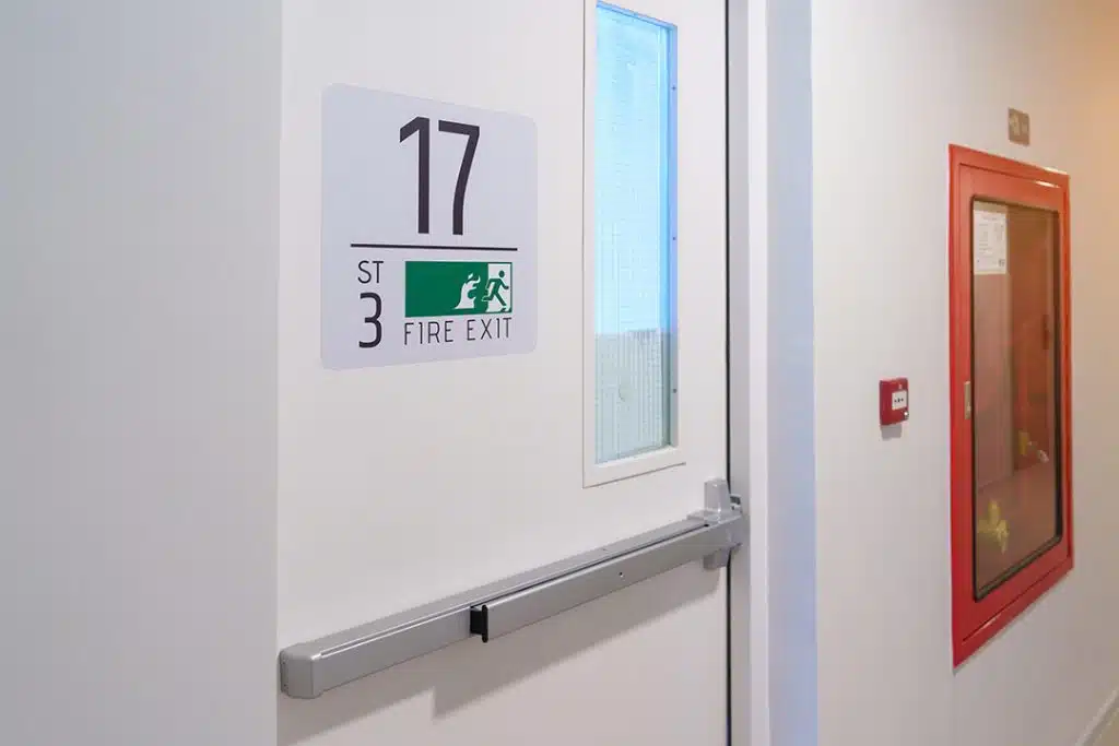 who is the responsible person in fire risk assessments fire door
