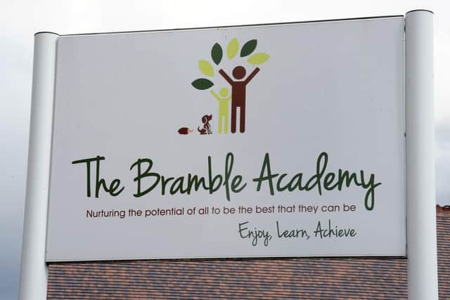 Outside of Bramble Academy
