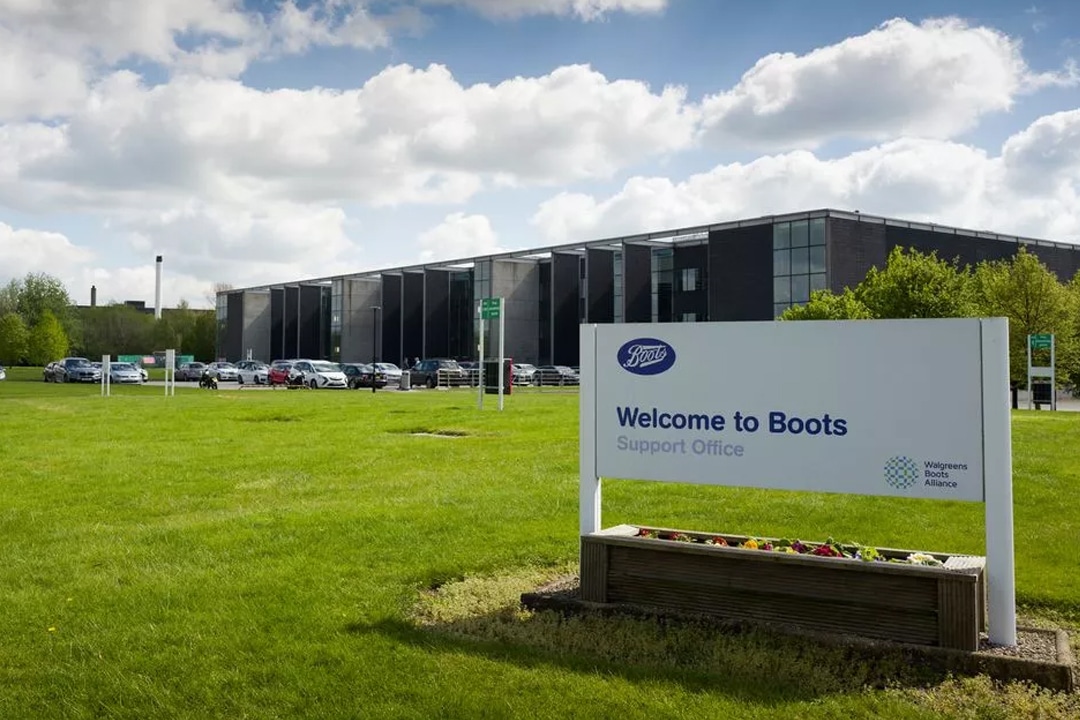 Outside of Boots HQ D90 Docks