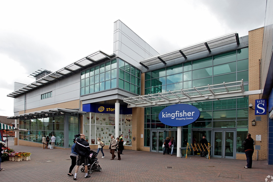 Outside of Kingfisher Shopping Centre