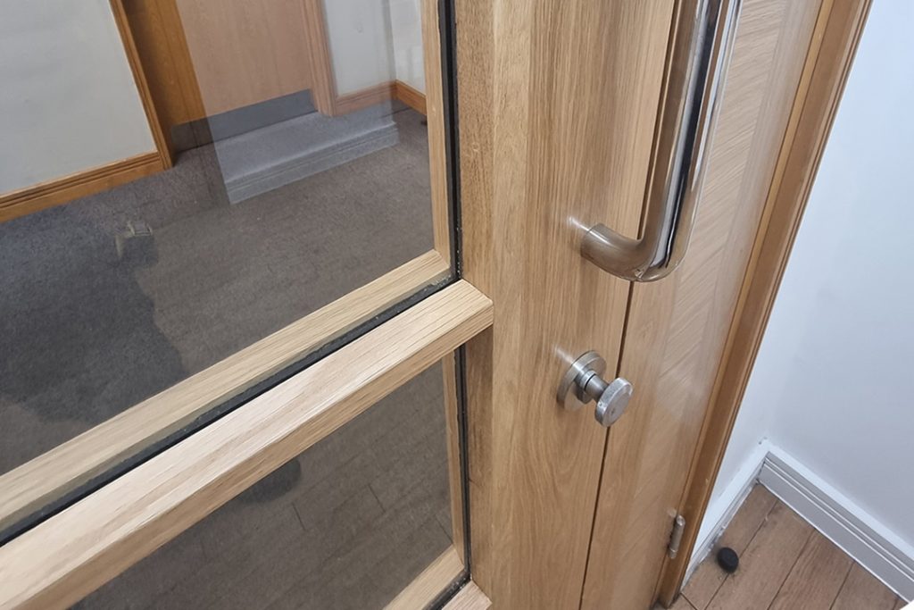 fire door installation near me by element - door handle