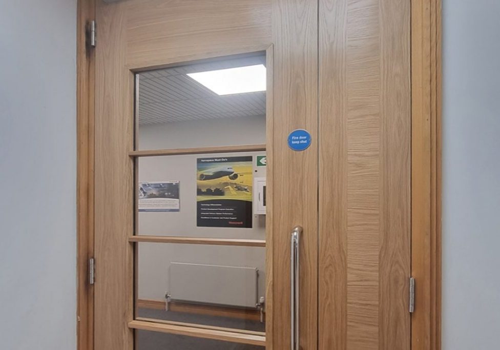 fire door installation liverpool example