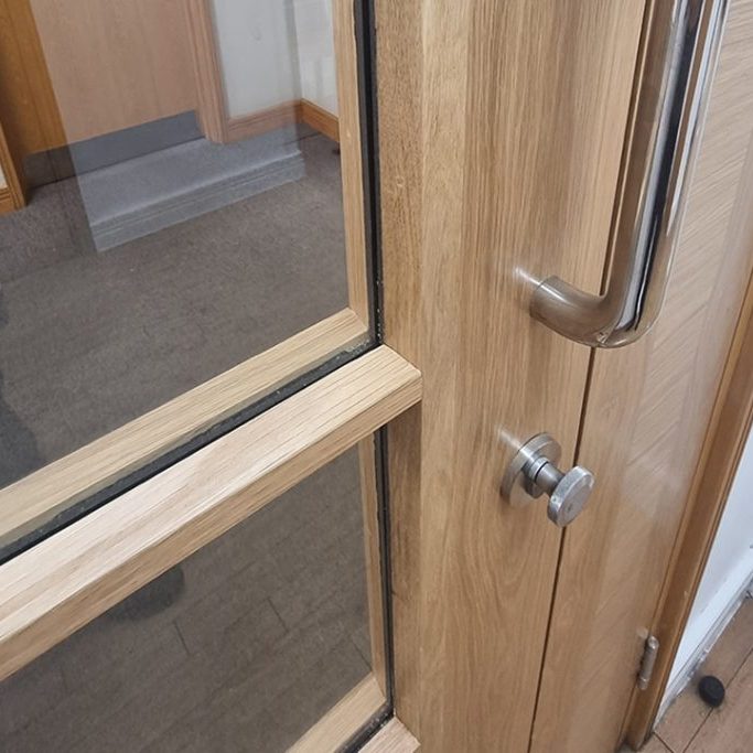 example of fire door installation birmingham