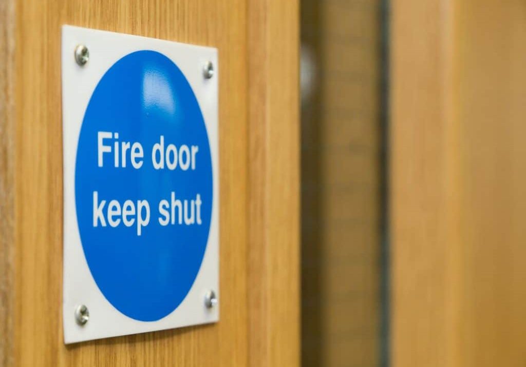 Fire Door installation at Element Passive Fire Protection